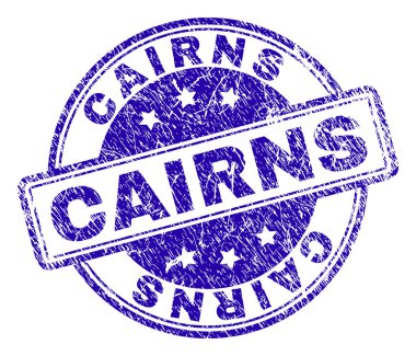 Grunge Cairns damga mühür dokulu