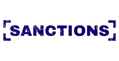 Köşeleri içine çizilmiş dokulu yaptırımlar damga mühür