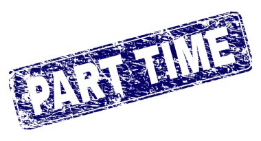 Yuvarlatılmış dikdörtgen damga çizilmiş yarı zamanlı çerçeveli