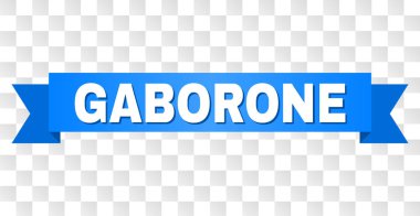 Gaborone başlık ile mavi bant