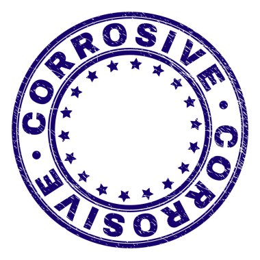 Dokulu aşındırıcı yuvarlak damga mühür çizik