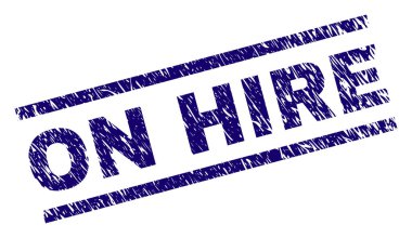 Kiralık damga mühür üzerinde dokulu çizik