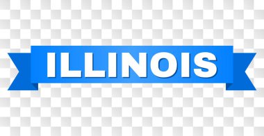 Illinois başlık ile mavi şerit