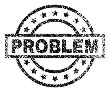 Dokulu sorun damga mühür çizik