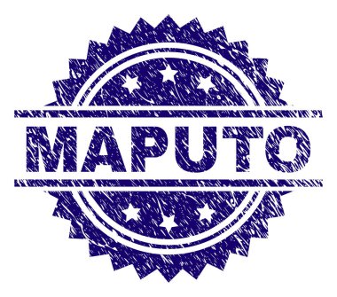 Dokulu Maputo damga mühür çizik