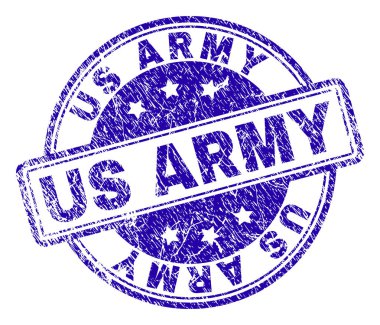 Grunge bize ordu damga mühür dokulu