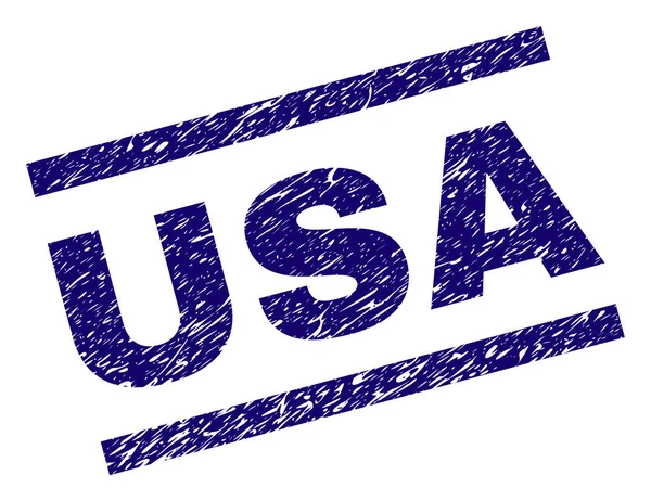 Sello de sello Grunge Textured USA — Vector de stock