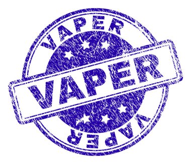 Vaper damga mühür grunge dokulu