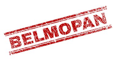 Grunge Belmopan damga mühür dokulu