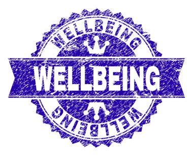 Dokulu refah damga mühür kurdele ile çizik