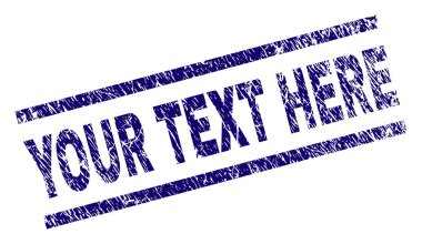 Dokulu çizik metninizi buraya damga mühür
