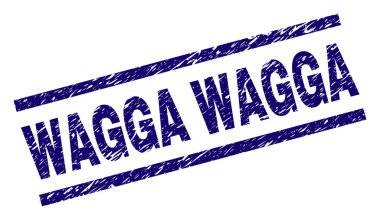 Grunge Canberra damga mühür dokulu