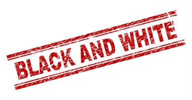 Siyah ve beyaz damga mühür grunge dokulu