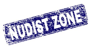 Yuvarlatılmış dikdörtgen damga çizilmiş çıplaklar bölge çerçeveli