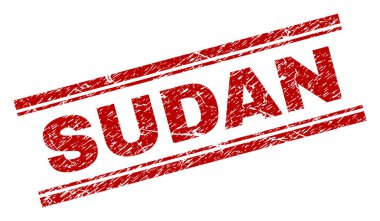 Dokulu Sudan damga mühür çizik