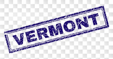 Çizik Vermont dikdörtgen damgası
