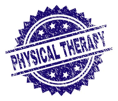 Dokulu fizik tedavi damga mühür çizik