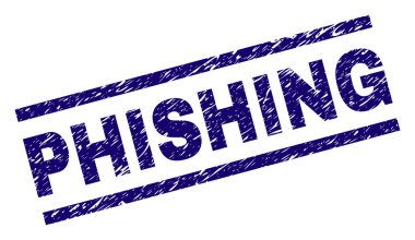 Dokulu Phishing damga mühür çizik