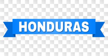 Honduras başlık ile mavi bant