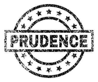 Grunge Prudence damga mühür dokulu