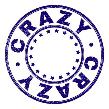 Dokulu deli yuvarlak damga mühür çizik