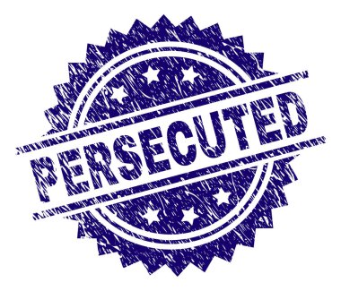 Dokulu grunge damga mühür zulüm