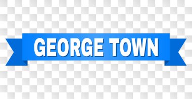 George Town açıklamalı mavi bant