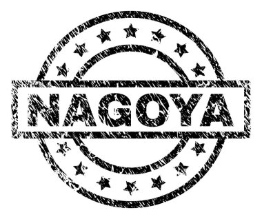 Grunge Nagoya damga mühür dokulu