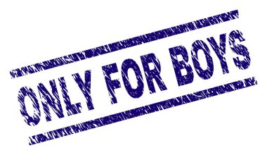 Sadece çocuklar damga mühür için dokulu çizik