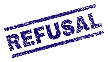 Dokulu ret damga mühür çizik