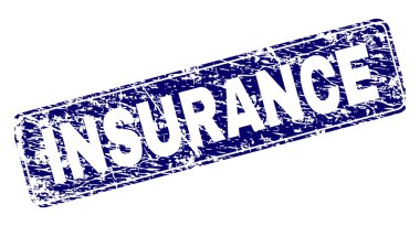 Yuvarlatılmış dikdörtgen damga çizilmiş sigorta çerçeveli