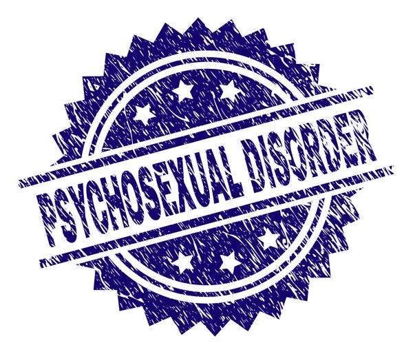 粗野的质感性性性性性心理障碍邮票印章 — 图库矢量图片
