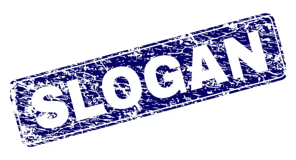 Yuvarlatılmış dikdörtgen damga çizilmiş sloganı çerçeveli