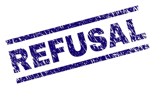 Dokulu ret damga mühür çizik