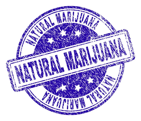 Poškrábaný texturou přírodní marihuany destička — Stockový vektor