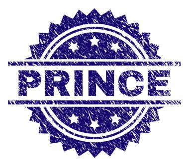Çizik dokulu Prens damga mühür