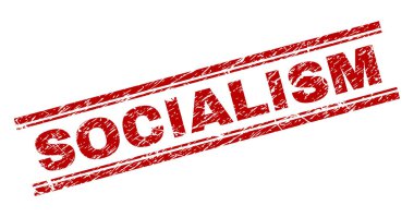 Dokulu sosyalizm damga mühür çizik