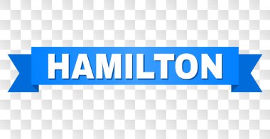 Mavi şerit Hamilton açıklamalı alt yazılı
