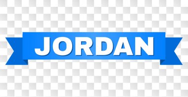 Jordan metinle mavi şerit