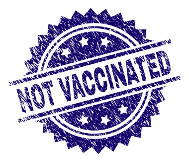 Dokulu değil aşı damga mühür çizik