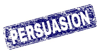 Yuvarlatılmış dikdörtgen damga grunge ikna çerçeveli