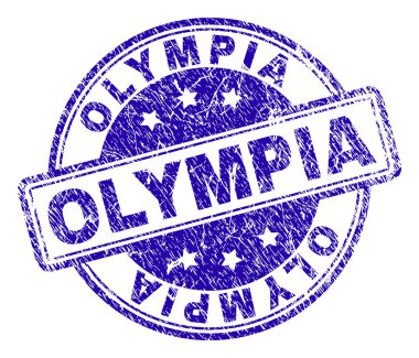 Grunge Olympia damga mühür dokulu