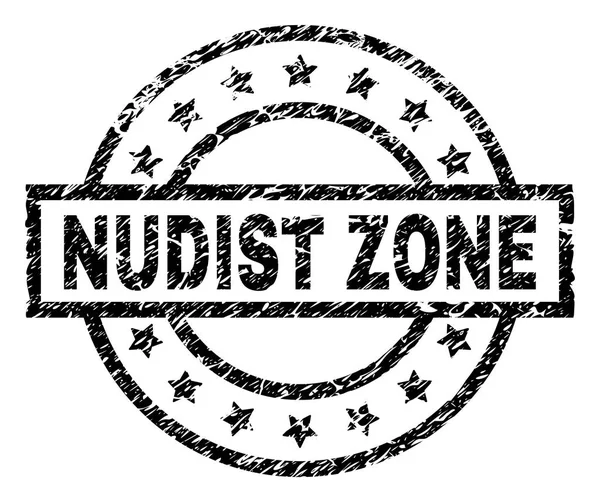 Desenli Nudist bölge damga mühür çizik