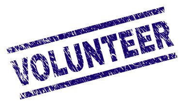 Dokulu gönüllü damga mühür çizik