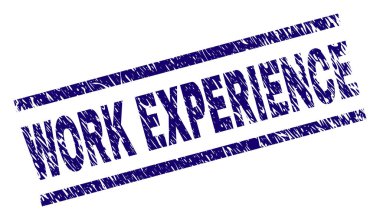 Grunge iş deneyimi damga mühür dokulu