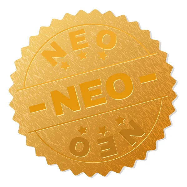 Or NEO Award Timbre — Image vectorielle