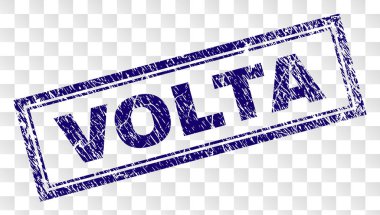 Çizik Volta dikdörtgen damgası