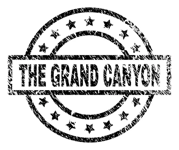 Grunge Texturizado EL Sello de sello GRAND CANYON — Vector de stock