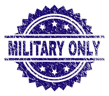 Çizik dokulu askeri sadece mühür damgası