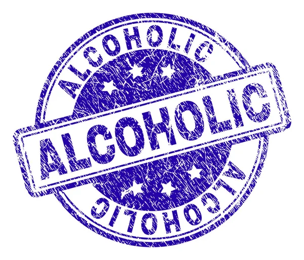 Grunge υφής αλκοολούχα σφραγίδα σφραγίδα — Διανυσματικό Αρχείο